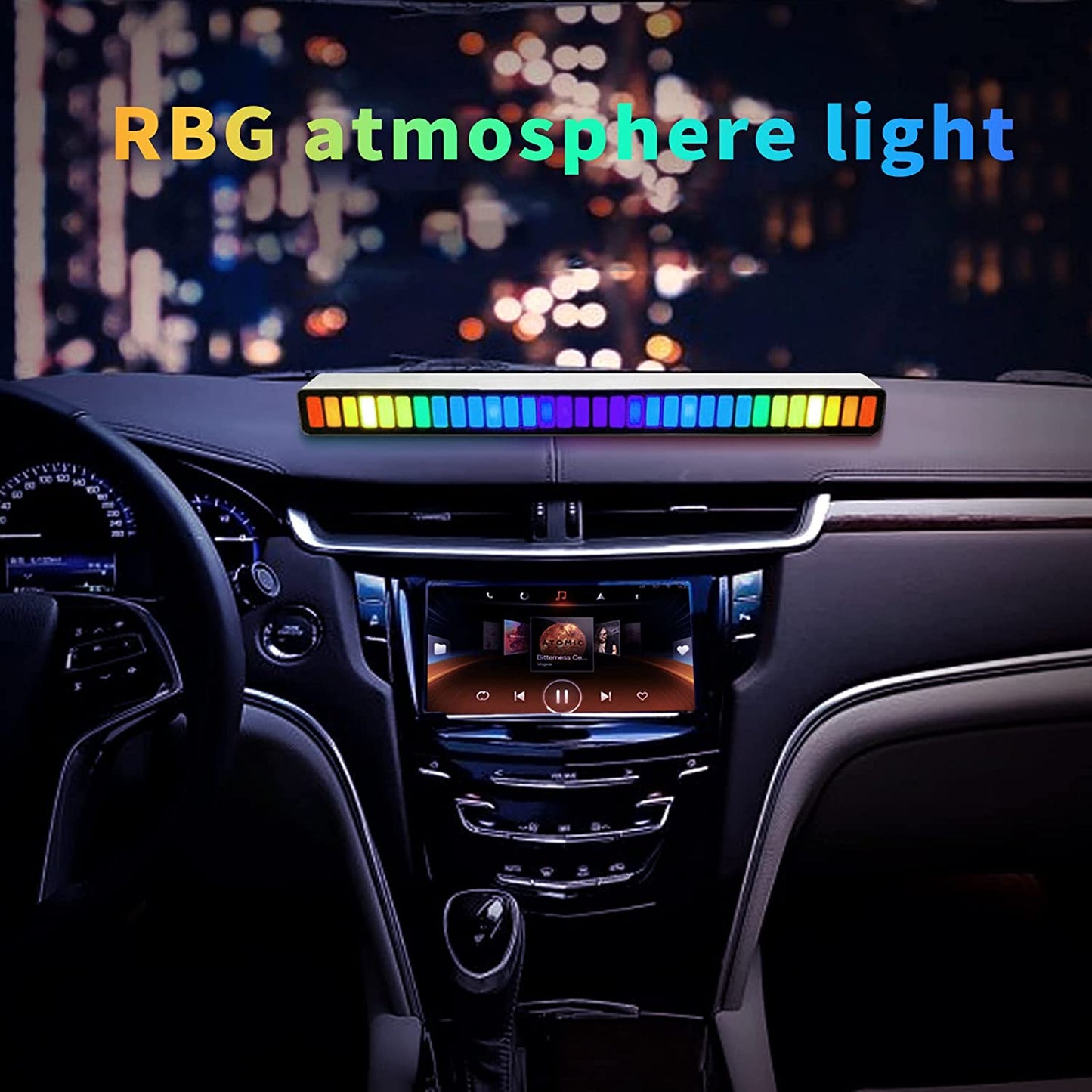 SOUND ACTIVATED RGB LIGHT BAR